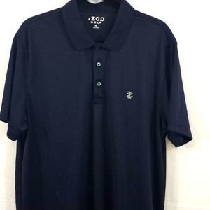IZOD GOLF DK BLUE GOLF SHIRT